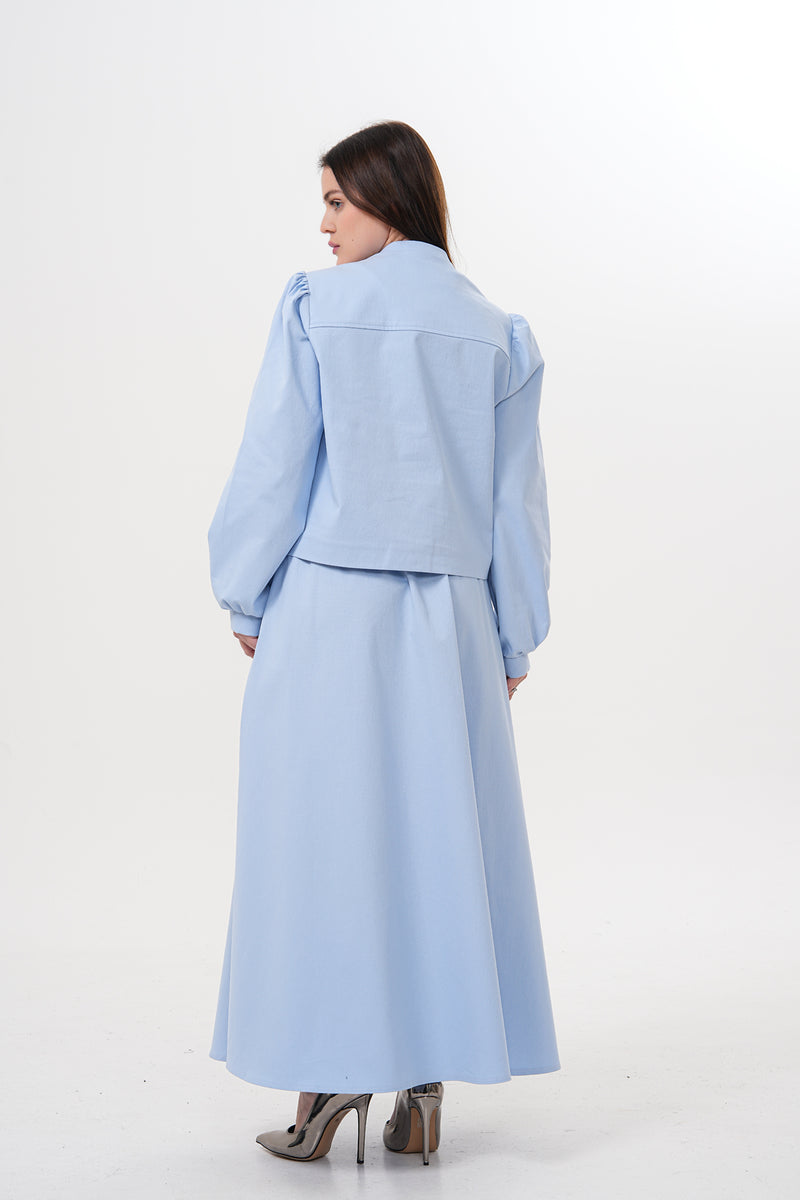 WM Norah Skirt Set Baby Blue