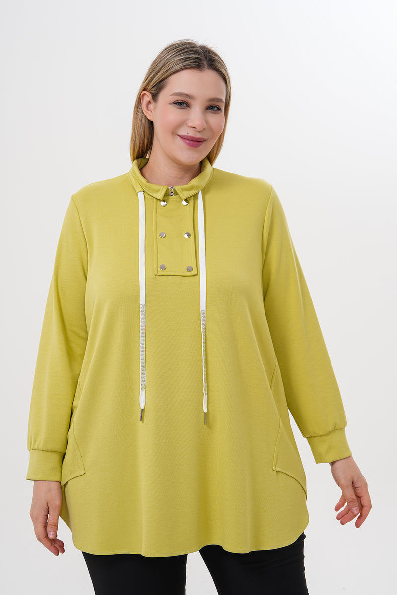 F&G Cotton Corded Tunic Acid