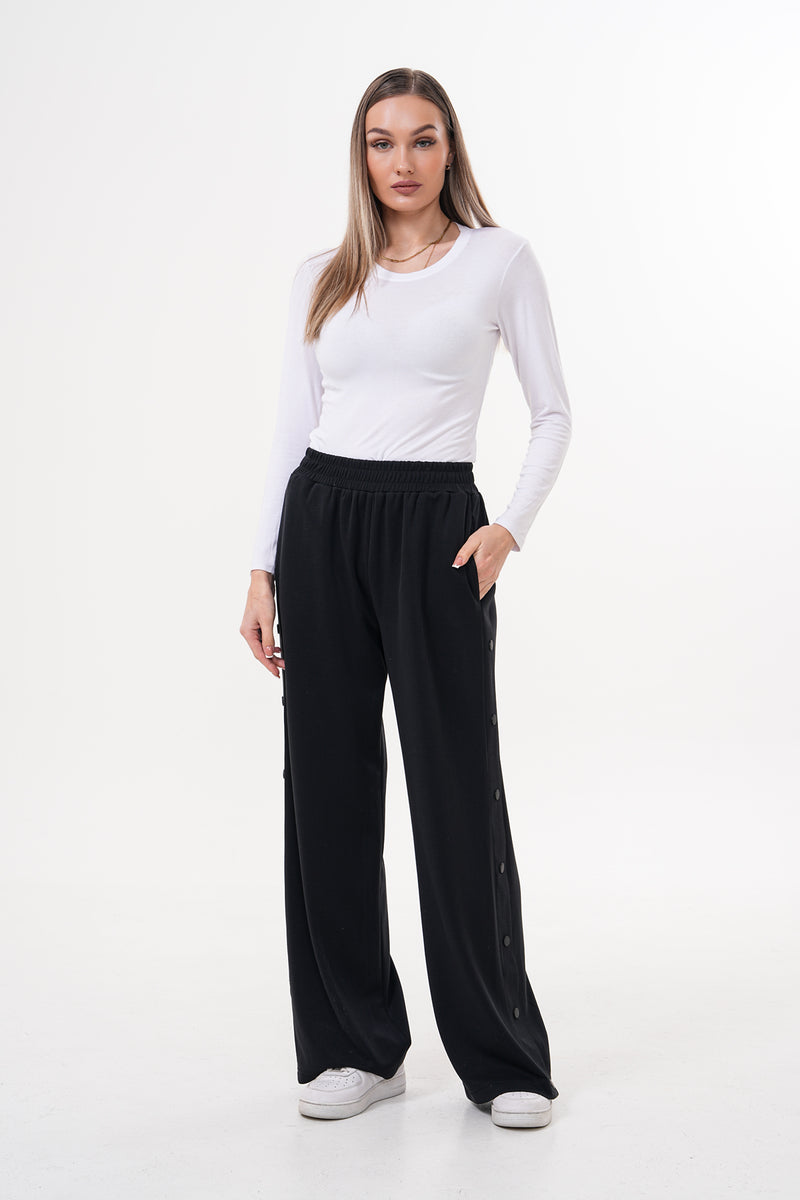 SZ Tokyo Bambu Wideleg Pants Black