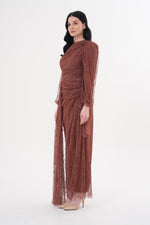 DMN Marissa Dress Brown