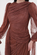 DMN Marissa Dress Brown
