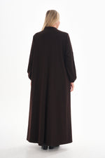 O&F Nova Long Cape Brown