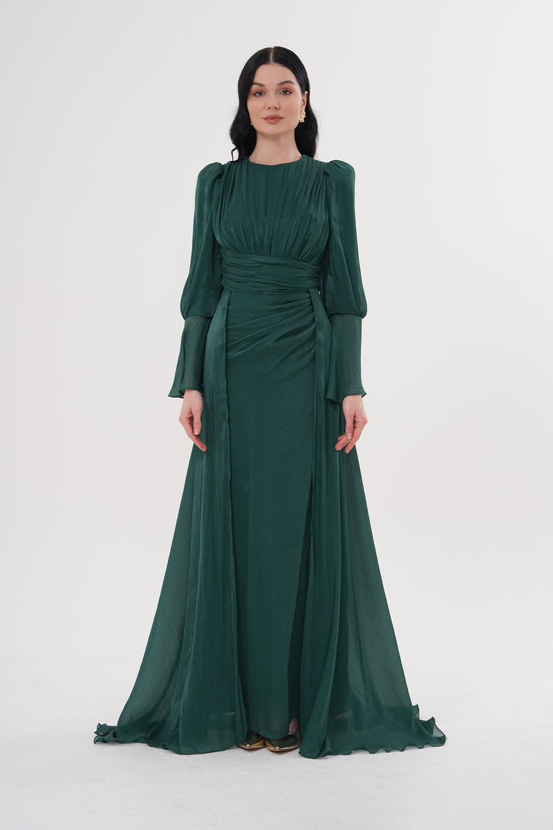 DMN Majesty Dress Green