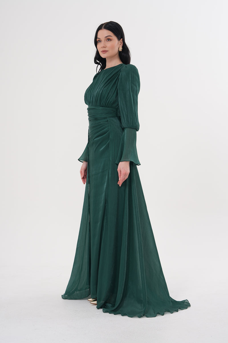 DMN Majesty Dress Green