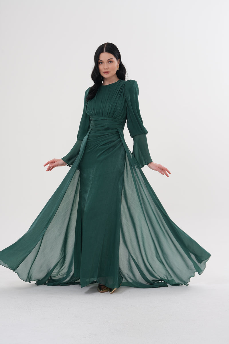 DMN Majesty Dress Green