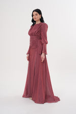 DMN Majesty Dress Dried Rose