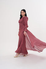 DMN Majesty Dress Dried Rose