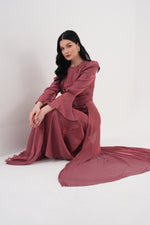 DMN Majesty Dress Dried Rose