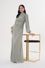 DMN Luisa Dress Almond Green