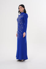 T&Y Alora Dress Sax Blue