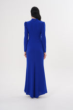 T&Y Alora Dress Sax Blue