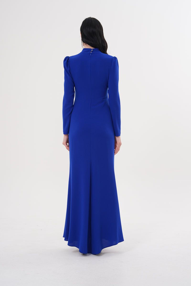 T&Y Alora Dress Sax Blue