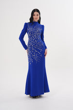 T&Y Alora Dress Sax Blue