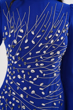 T&Y Alora Dress Sax Blue