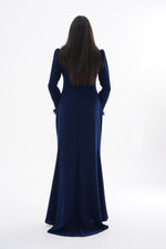 T&Y Glorious Dress Navy Blue