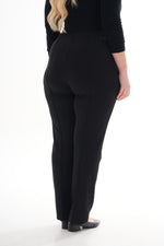 SR Elastic Belted Pants Black