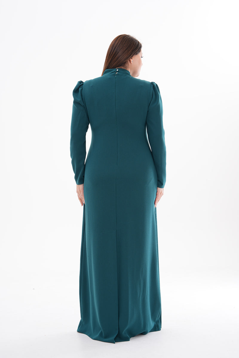 T&Y Venice Plus Size Dress Emerald