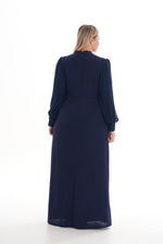 T&N Helina Dress Navy Blue