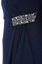 T&N Helina Dress Navy Blue