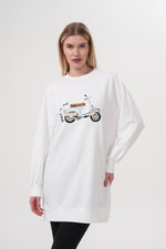 PN Motorcycle Sweatshirt Ecru