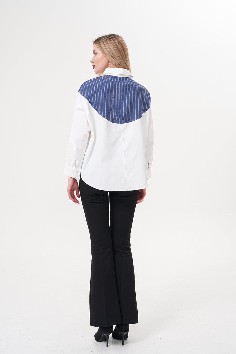 NX Ruth Shirt Navy Blue