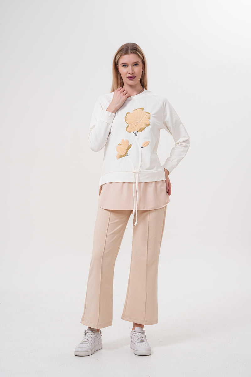 SCL Lulu Tracksuit Ecru&Beige