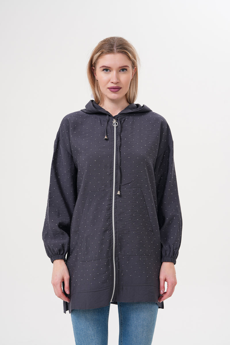 AYZ Wendy Cape Anthracite