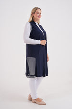 MSB Sandy Ribana Vest Navy Blue