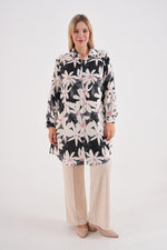 PL 202A Plus Size Tunic Black