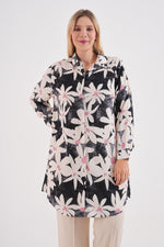 PL 202A Plus Size Tunic Black