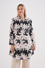 PL 202A Plus Size Tunic Black