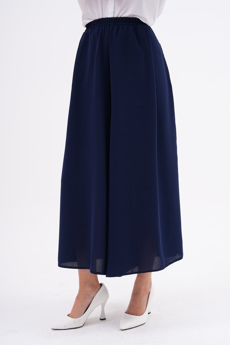 MRW Skirt Pants Navy Blue