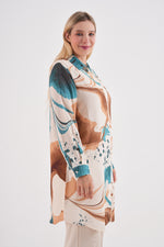 PL 202A Plus Size Tunic Indigo