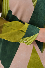 PL 202A Plus Size Tunic Dark Green