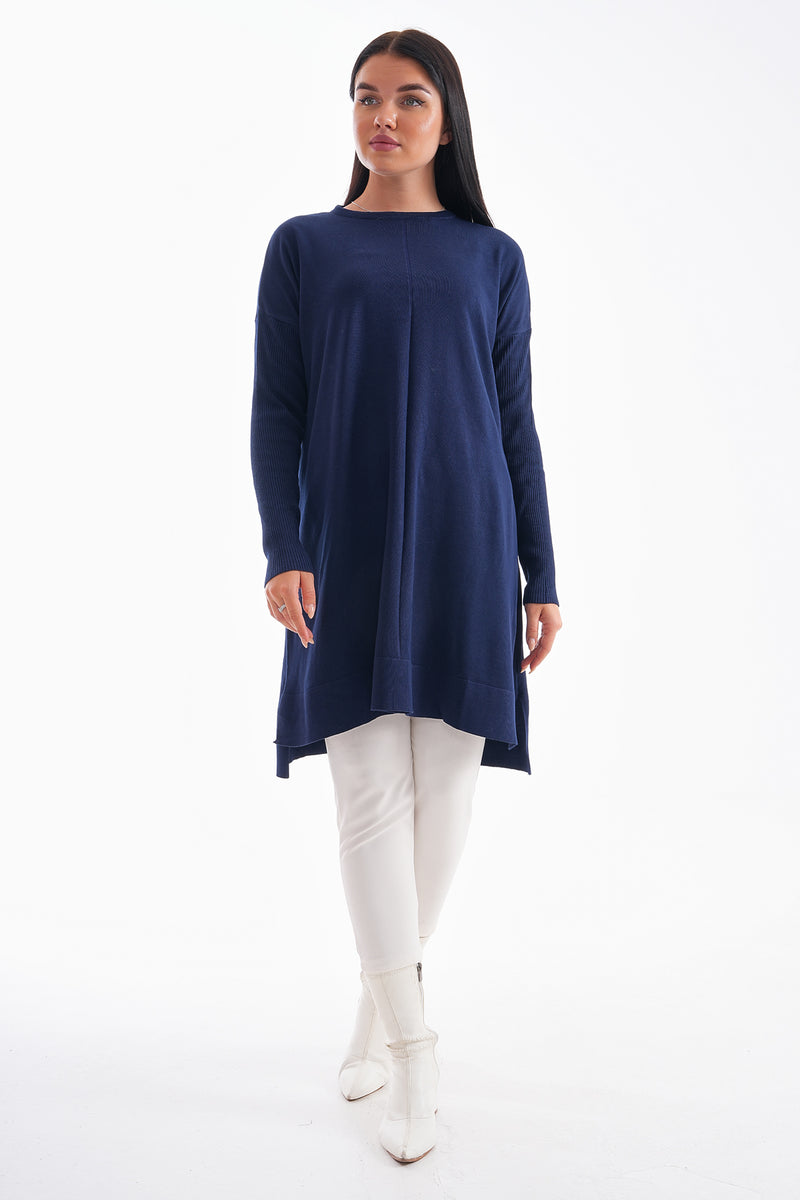 AFL Laila Tunic Navy Blue