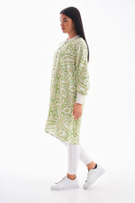 PL 110 Viscose Tunic Light Green