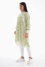 PL 110 Viscose Tunic Light Green