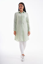 PL 301A Viscose Tunic Water Green