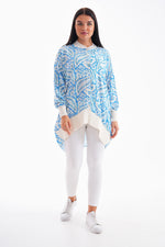 PL 107A Tunic Light Blue