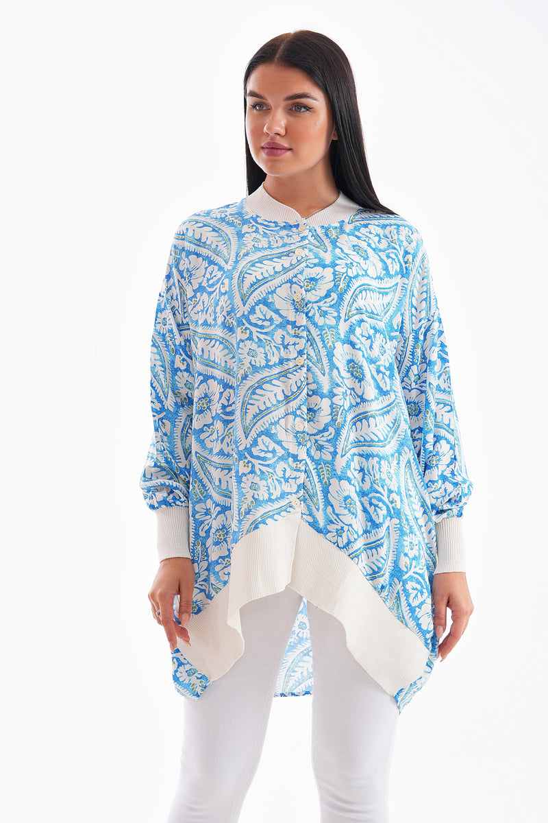 PL 107A Tunic Light Blue
