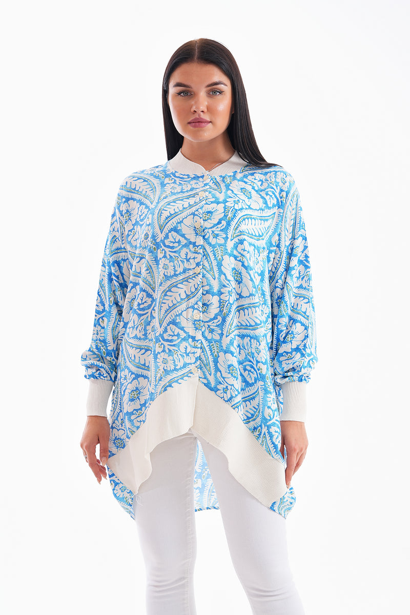 PL 107A Tunic Light Blue
