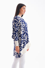 PL 107A Tunic Night Blue
