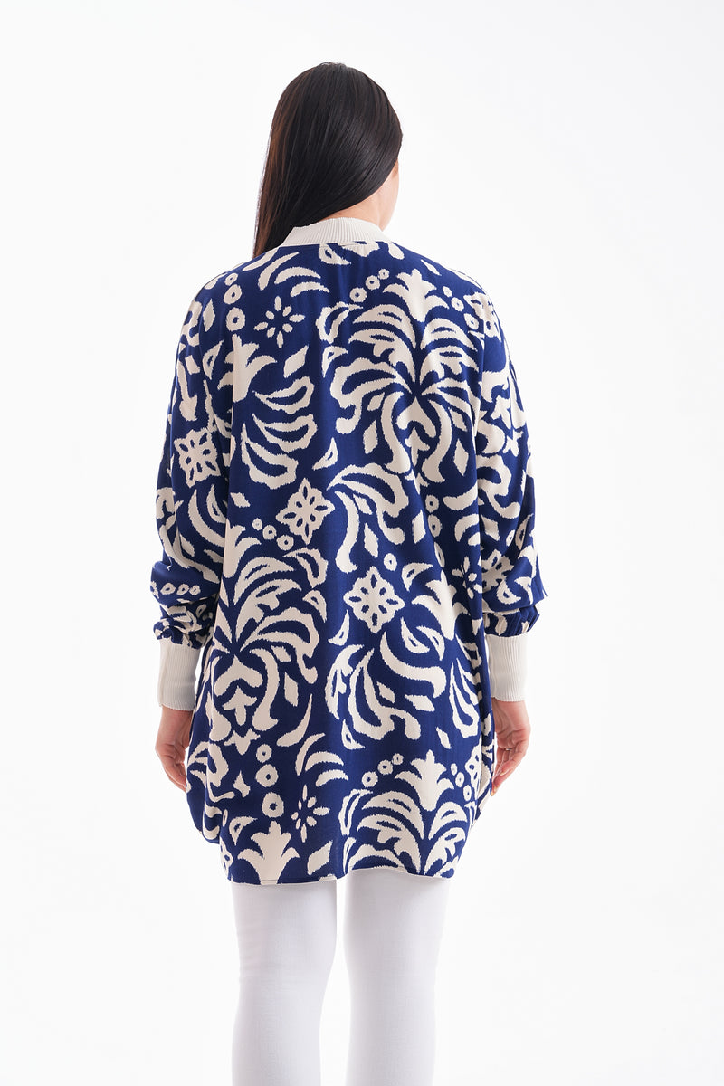 PL 107A Tunic Night Blue