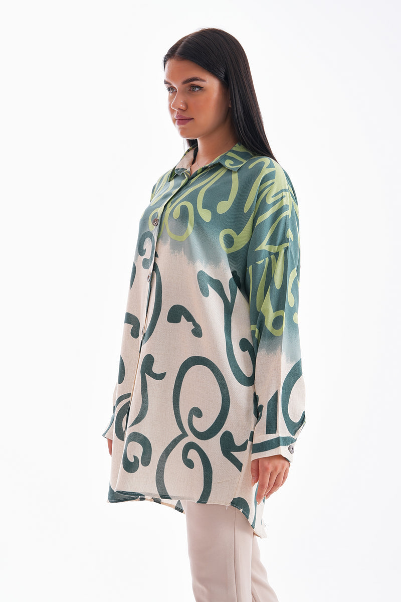PL 204A Tunic Emerald