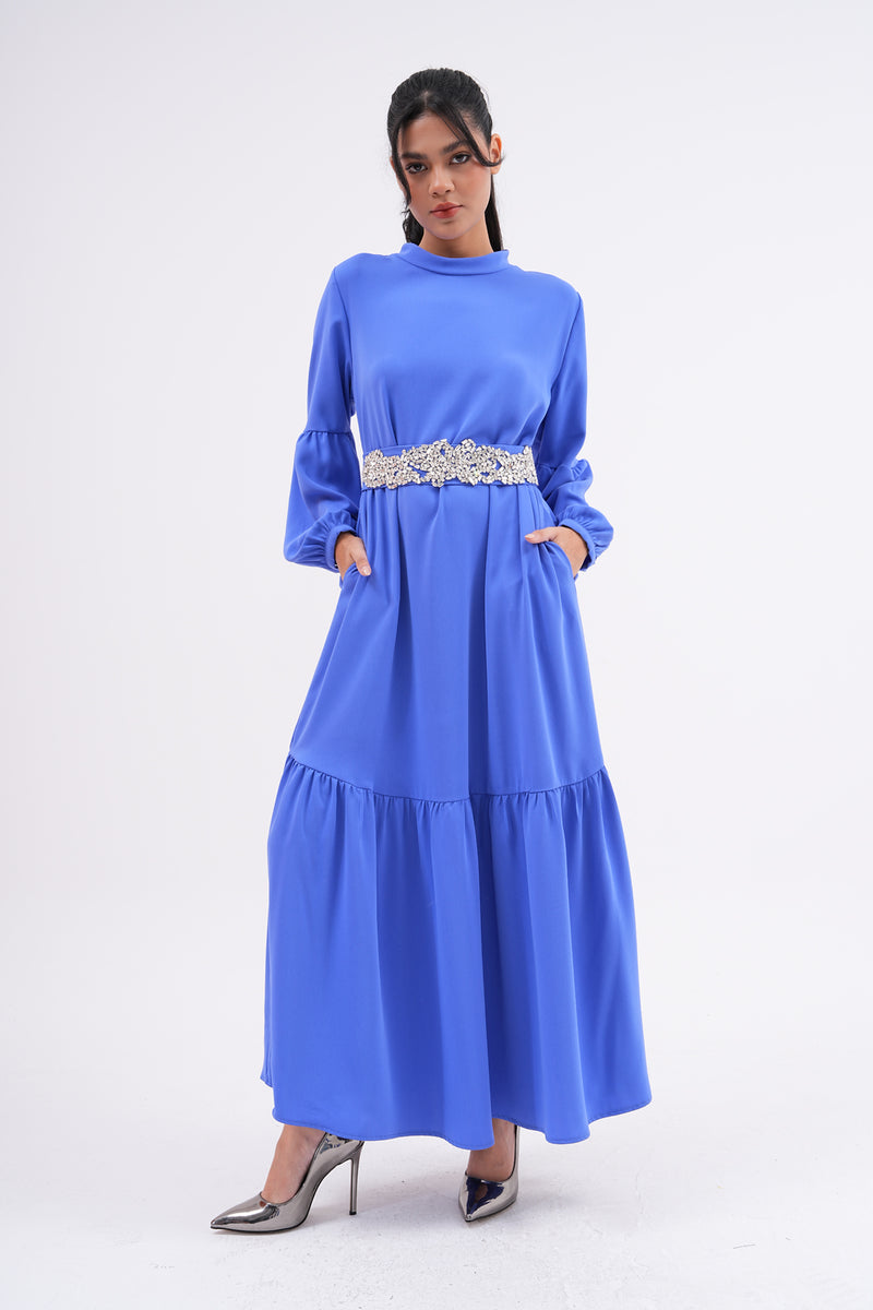 A&W Harise Dress Blue