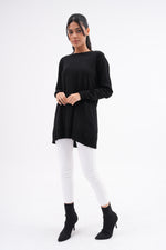 F&O Basic Mercerized Tunic Black