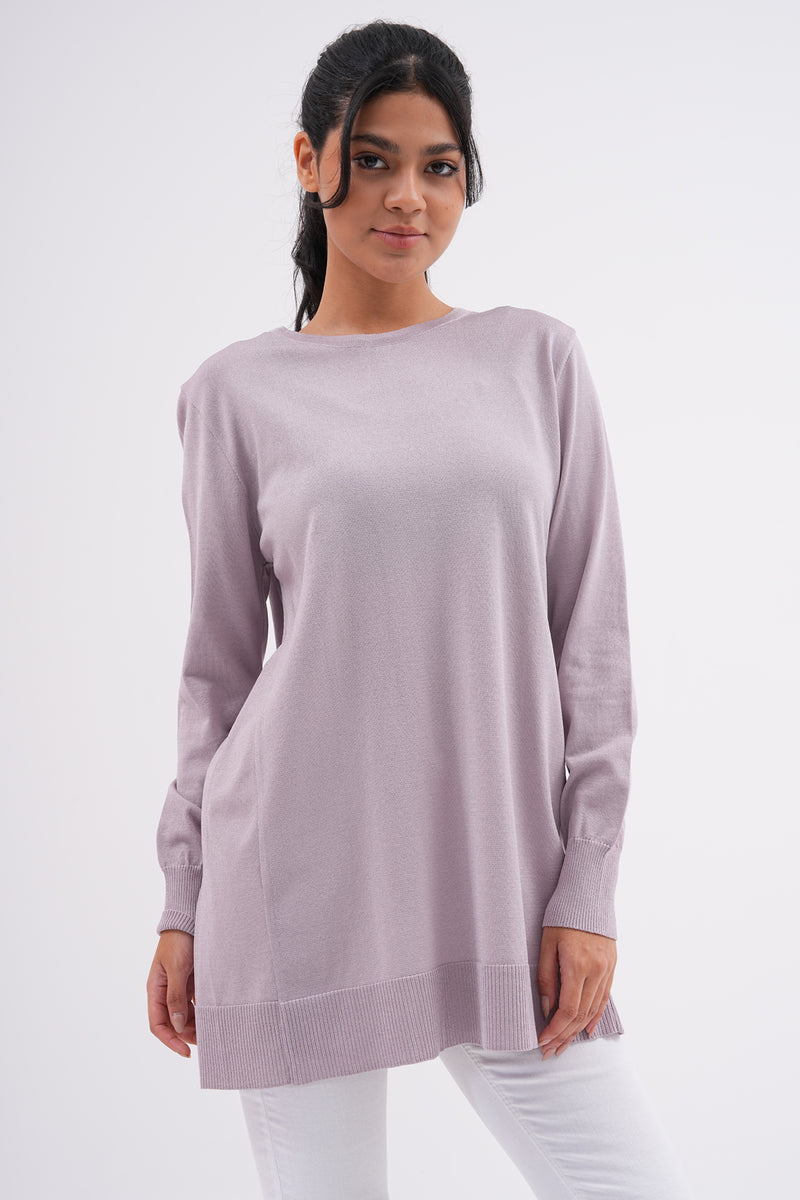 F&O Basic Mercerized Tunic Gray