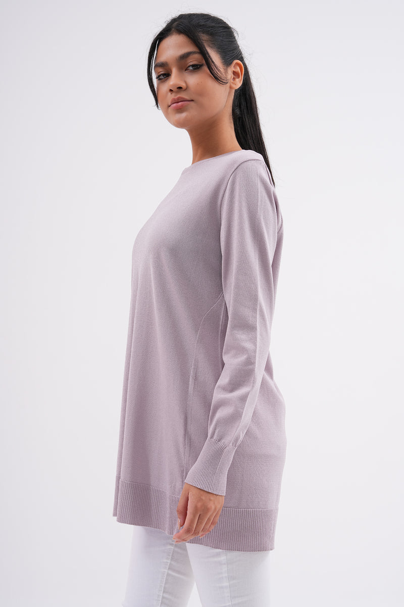 F&O Basic Mercerized Tunic Gray