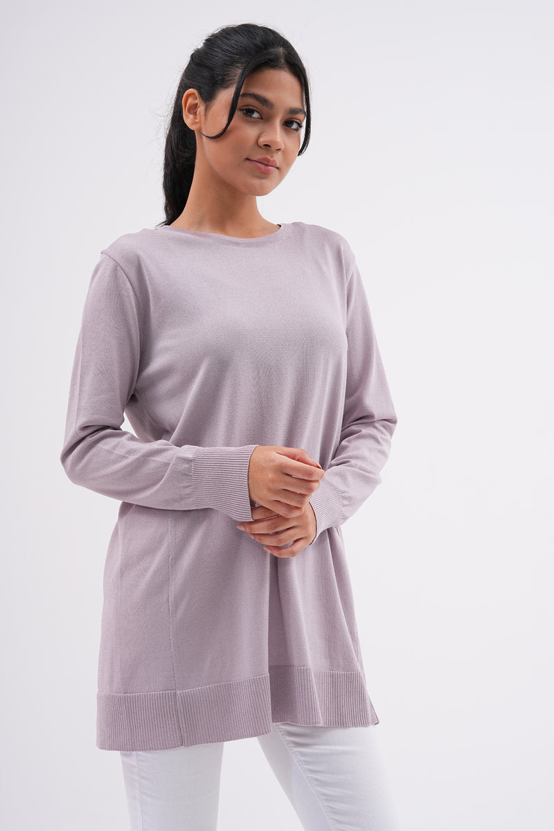 F&O Basic Mercerized Tunic Gray