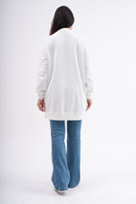 PN Denim and Stone Dtld Cape Ecru&Blue